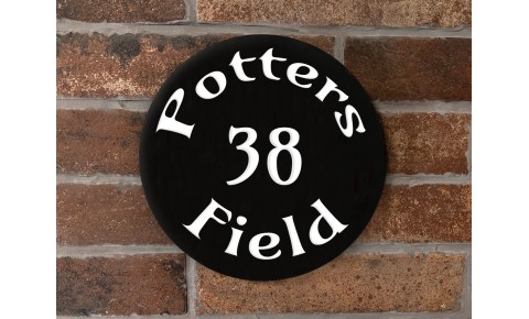 Round House Sign 200mm